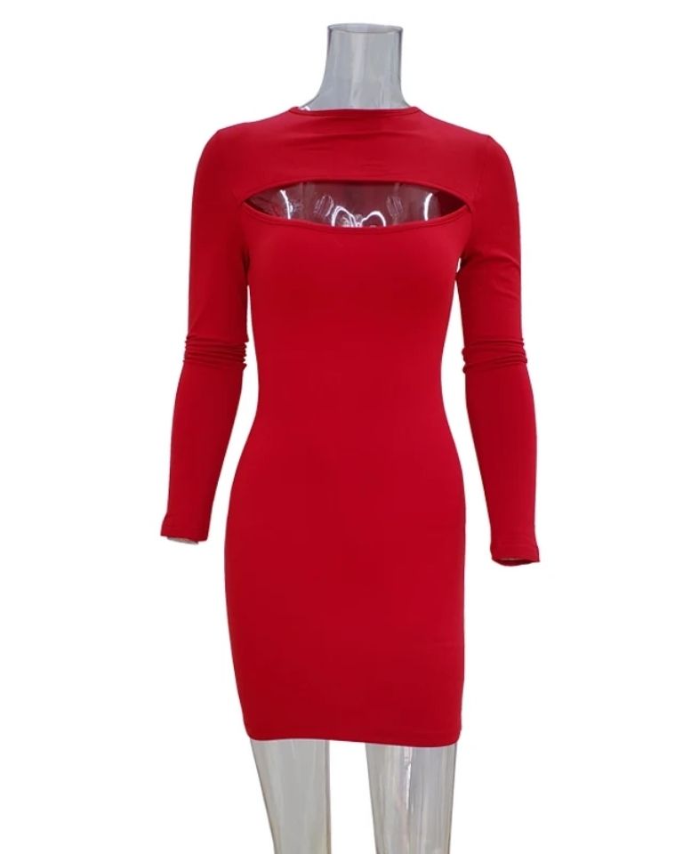 Robe sexy moulante club évadée décolleté corset